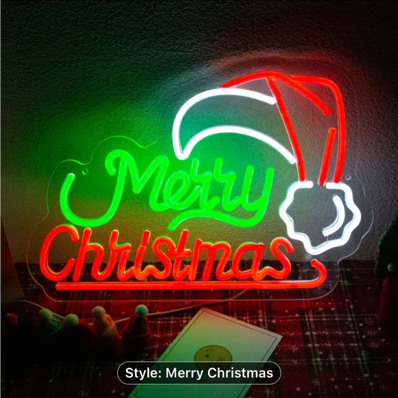 Merry Christmas LED Sign NIB - Picture 1 of 2